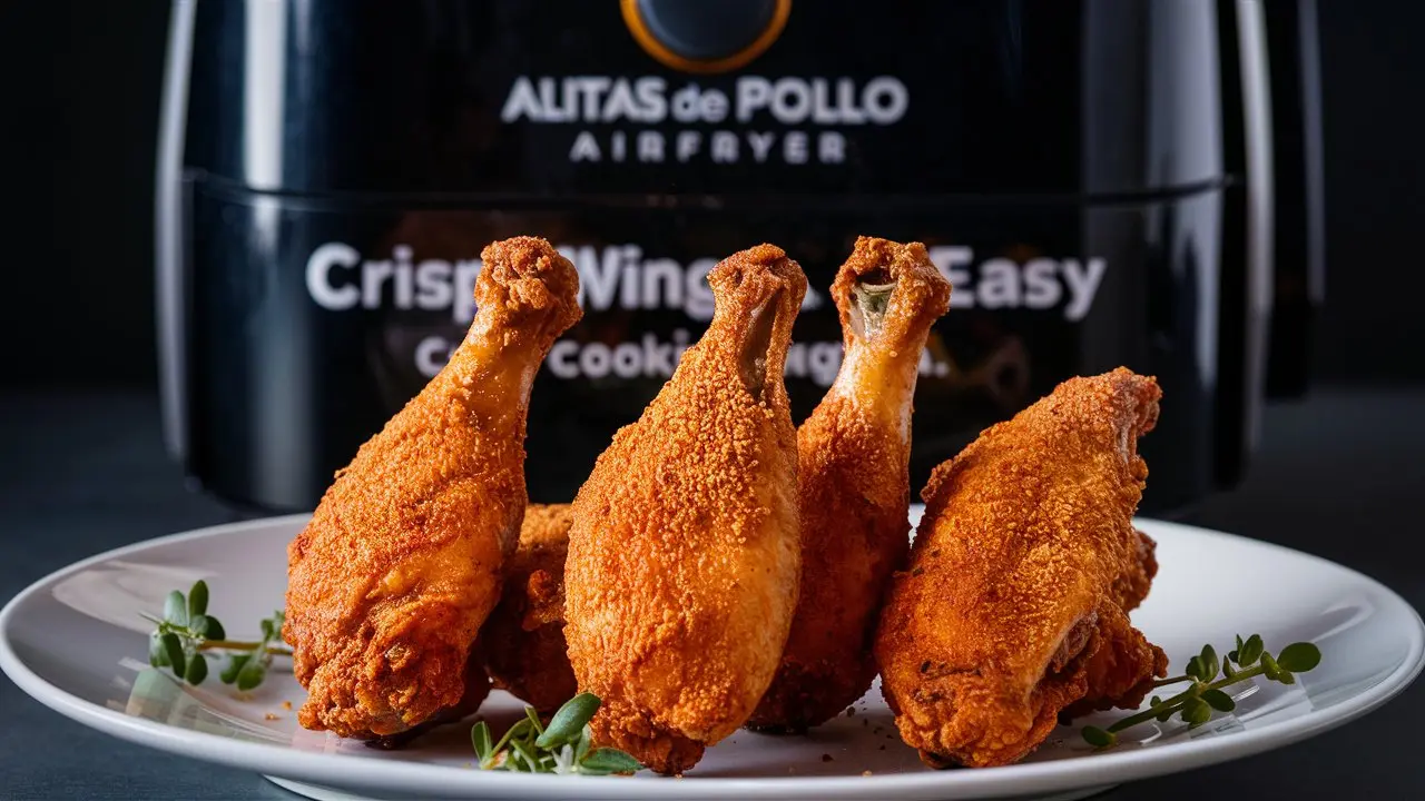 Freidoras Airfryer: Recetas Fáciles para Disfrutar sin Complicaciones 1 Alitas de Pollo Crujientes freidoras Airfryer