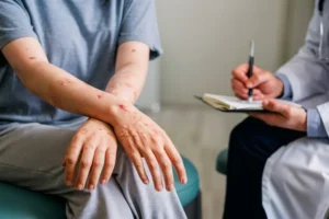 Lupus: síntomas, causas y tratamiento en España 3 Médico con paciente