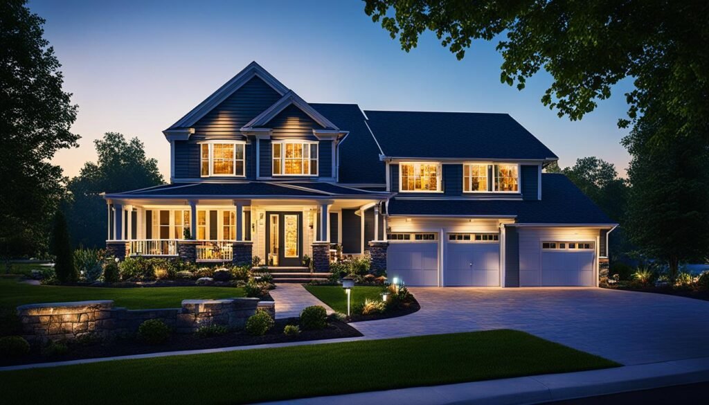 iluminación inteligente seguridad