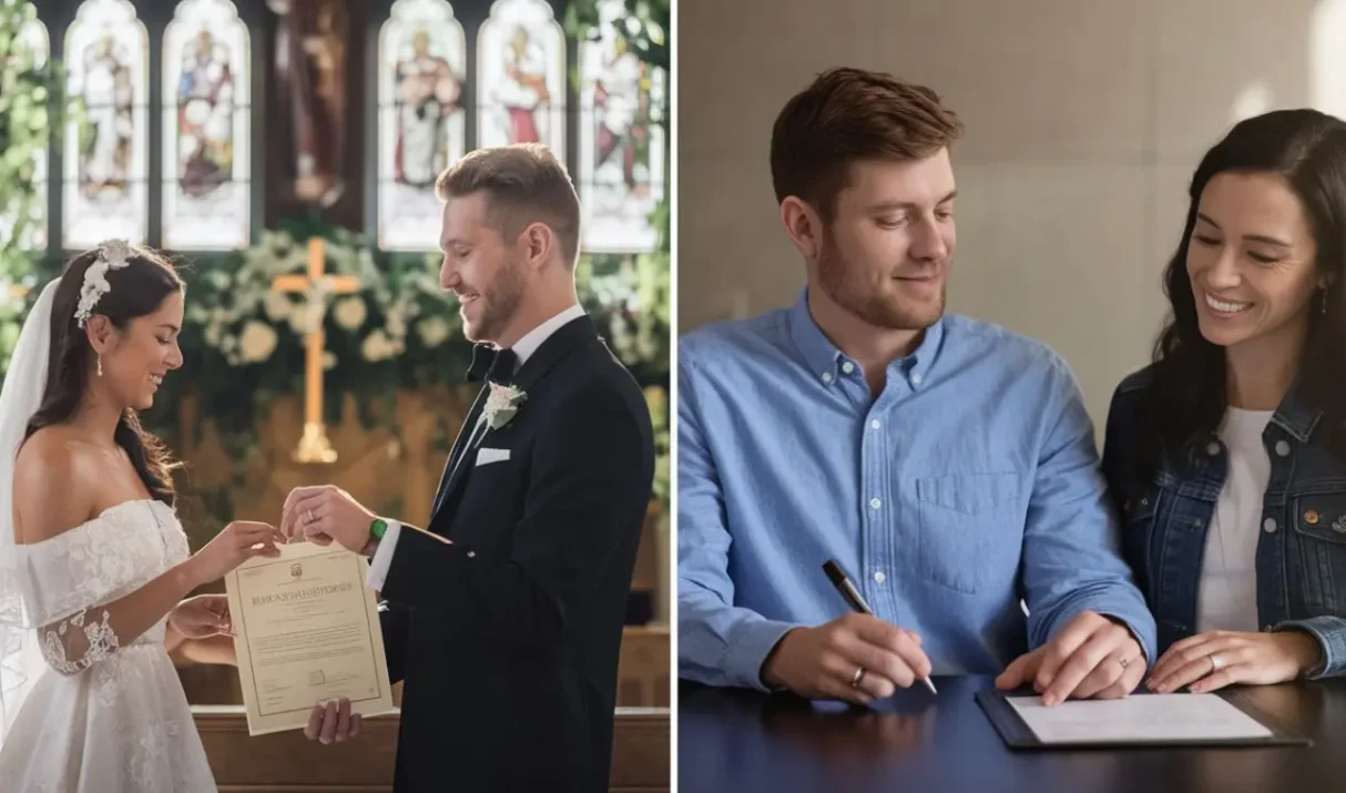 Diferencias entre matrimonio y pareja de hecho