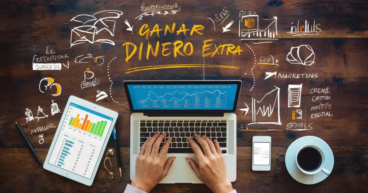 Formas Efectivas para Ganar Dinero Extra: Estrategias y Consejos Prácticos 1 Trabajando desde el ordenador en casa