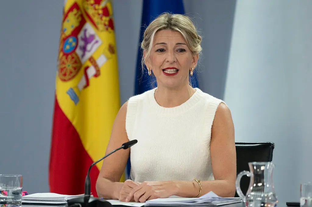 La Reducción de la Jornada Laboral: Evolución, Beneficios y Desafíos Actuales 1 Ministra de trabajo, Yolanda Díaz.