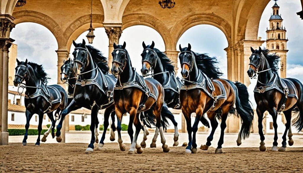 caballos pura raza española