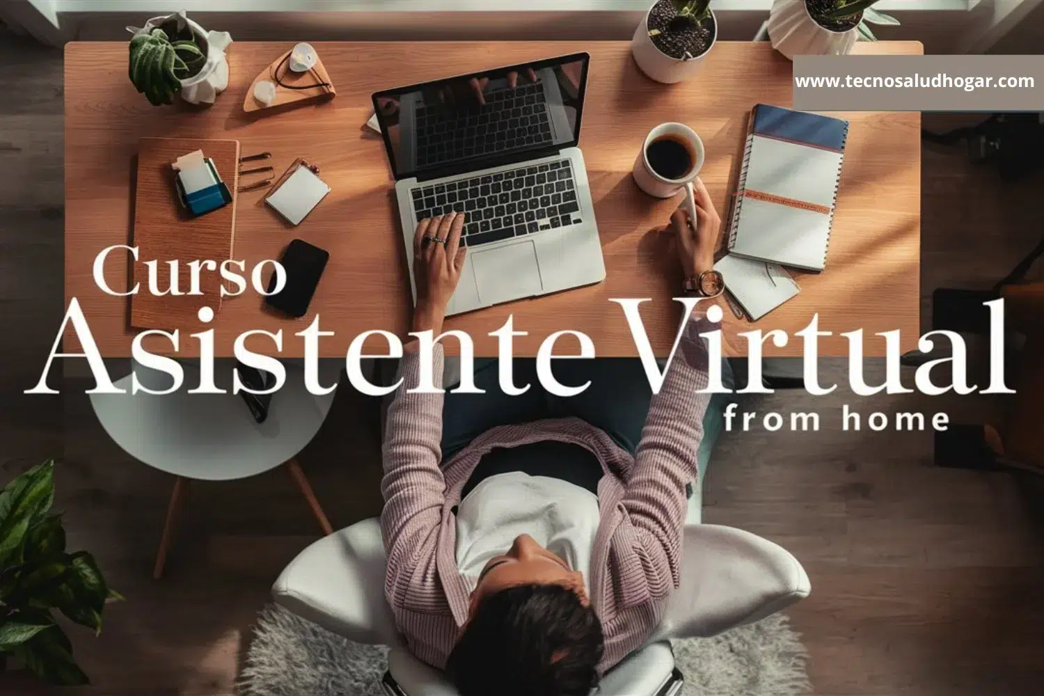 Curso Asistente Virtual: Impulsa tu Carrera. 1 Persona trabajando