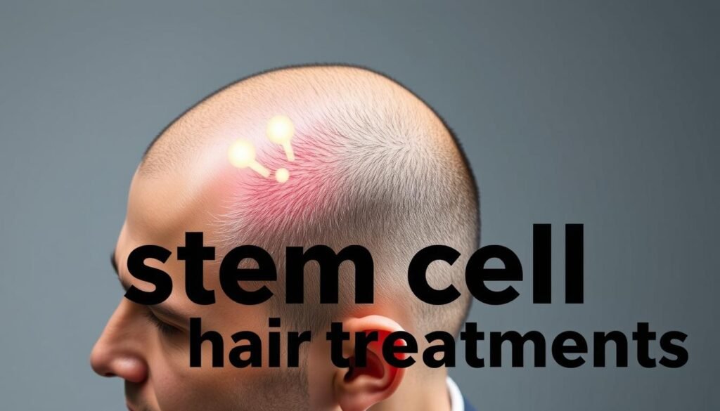 calvas en la cabeza del hombre